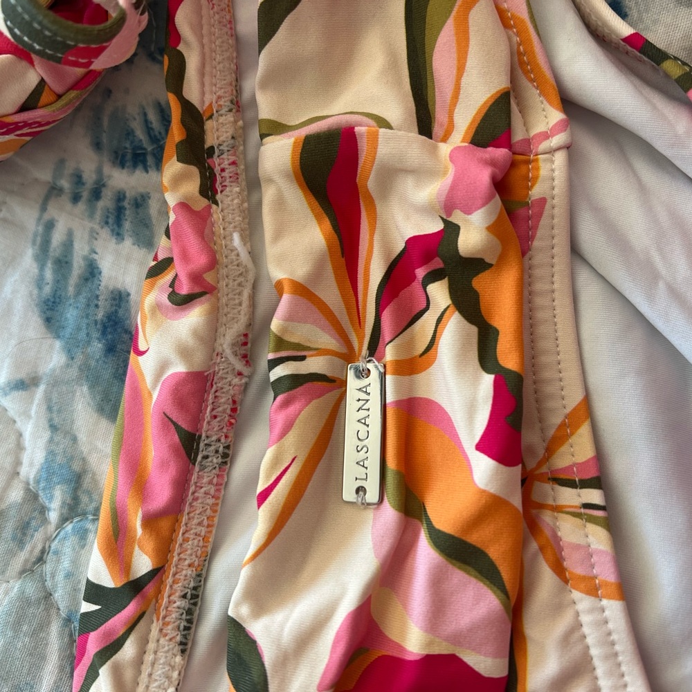 LACAUSA Multicolor Floral Bikini